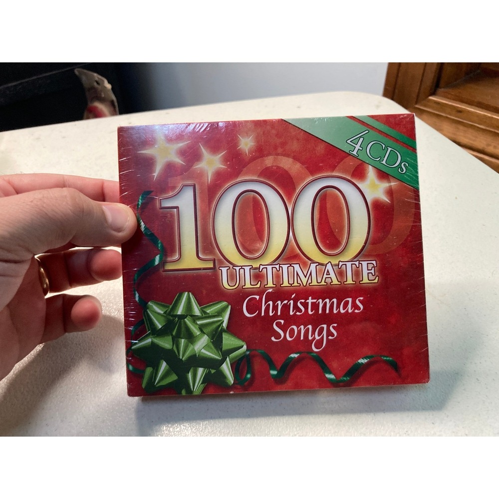 100 Ultimate Christmas Songs 4 CD Box Set Holiday Classics 2005 New Sealed